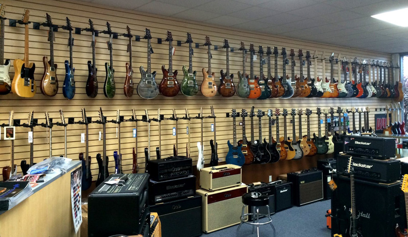 music center guitars