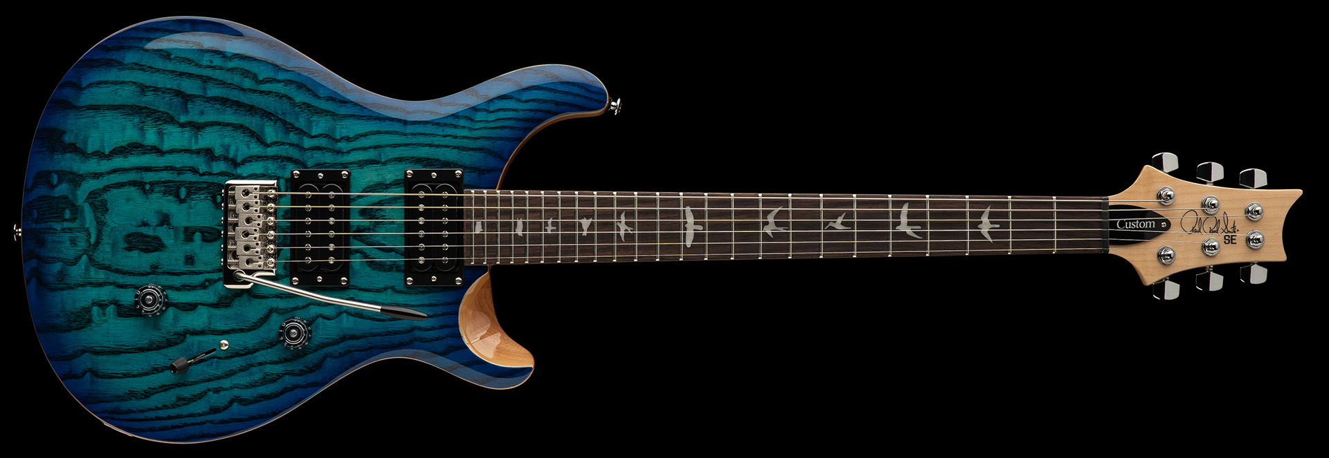 ギター PRS SE CUSTOM24 BURLED ASH Limited PRS Guitars | SE Custom 24 Burled Ash Limited Edition - 2025