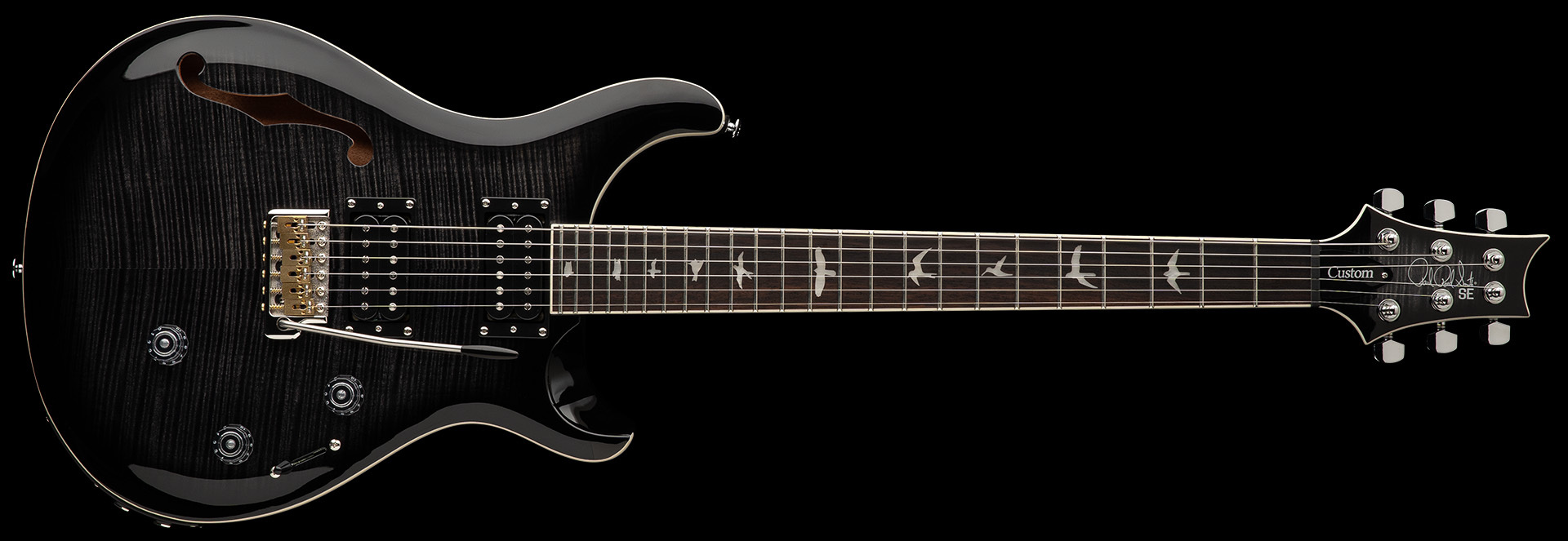 PRS Guitars | SE Custom 24 Semi-Hollow Piezo - 2025