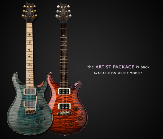 最安値挑戦Paul Reed Smith Artist Package Hollowbody II CRAB BLUE Piezo ハカランダ期 13年製 保証書 HC付 PRS